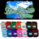 Pet Dog & Cat Screen Printed Hoodie for Small to Medium Pets (Sizes XS-XL), "New Mexico Summer"