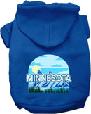 Pet Dog & Cat Screen Printed Hoodie for Small to Medium Pets (Sizes XS-XL), "Minnesota Trailblazer"