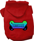 Pet Dog & Cat Screen Printed Hoodie for Medium to Large Pets (Sizes 2XL-6XL), "Tennessee Mountain Shades"