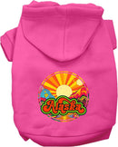 Pet Dog & Cat Screen Printed Hoodie for Small to Medium Pets (Sizes XS-XL), "Alaska Mellow Mountain"