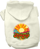 Pet Dog & Cat Screen Printed Hoodie for Small to Medium Pets (Sizes XS-XL), "Alabama Mellow Mountain"