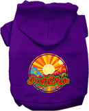 Pet Dog & Cat Screen Printed Hoodie for Small to Medium Pets (Sizes XS-XL), "Pennsylvania Mellow Mountain"