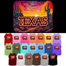 Pet Dog & Cat Screen Printed Shirt for Medium to Large Pets (Sizes 2XL-6XL), "Texas Neon Desert"