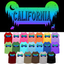 Pet Dog & Cat Screen Printed Shirt for Medium to Large Pets (Sizes 2XL-6XL), "California Mountain Shades"