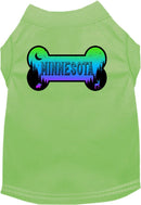 Pet Dog & Cat Screen Printed Shirt for Small to Medium Pets (Sizes XS-XL), "Minnesota Mountain Shades"