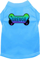 Pet Dog & Cat Screen Printed Shirt for Small to Medium Pets (Sizes XS-XL), "Oregon Mountain Shades"