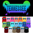 Pet Dog & Cat Screen Printed Shirt for Small to Medium Pets (Sizes XS-XL), "Tennessee Mountain Shades"