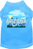 Pet Dog & Cat Screen Printed Shirt for Medium to Large Pets (Sizes 2XL-6XL), "Arizona Trailblazer"