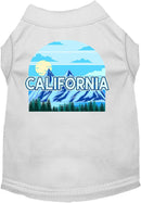 Pet Dog & Cat Screen Printed Shirt for Medium to Large Pets (Sizes 2XL-6XL), "California Trailblazer"