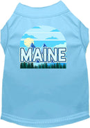 Pet Dog & Cat Screen Printed Shirt for Small to Medium Pets (Sizes XS-XL), "Maine Trailblazer"