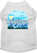 Pet Dog & Cat Screen Printed Shirt for Small to Medium Pets (Sizes XS-XL), "Minnesota Trailblazer"