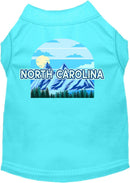 Pet Dog & Cat Screen Printed Shirt for Small to Medium Pets (Sizes XS-XL), "North Carolina Trailblazer"