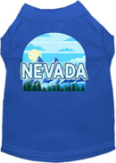 Pet Dog & Cat Screen Printed Shirt for Small to Medium Pets (Sizes XS-XL), "Nevada Trailblazer"