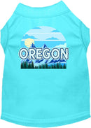 Pet Dog & Cat Screen Printed Shirt for Small to Medium Pets (Sizes XS-XL), "Oregon Trailblazer"