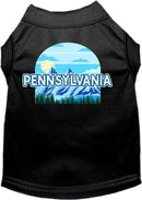 Pet Dog & Cat Screen Printed Shirt for Medium to Large Pets (Sizes 2XL-6XL), "Pennsylvania Trailblazer"