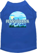 Pet Dog & Cat Screen Printed Shirt for Medium to Large Pets (Sizes 2XL-6XL), "Pennsylvania Trailblazer"