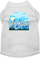 Pet Dog & Cat Screen Printed Shirt for Small to Medium Pets (Sizes XS-XL), "Vermont Trailblazer"