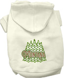 Pet Dog & Cat Screen Printed Hoodie for Medium to Large Pets (Sizes 2XL-6XL), "Montana Woodland Trees"