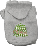 Pet Dog & Cat Screen Printed Hoodie for Medium to Large Pets (Sizes 2XL-6XL), "Montana Woodland Trees"