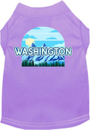 Pet Dog & Cat Screen Printed Shirt for Medium to Large Pets (Sizes 2XL-6XL), "Washington Trailblazer"