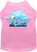 Pet Dog & Cat Screen Printed Shirt for Medium to Large Pets (Sizes 2XL-6XL), "Washington Trailblazer"