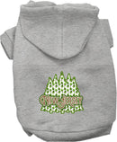 Pet Dog & Cat Screen Printed Hoodie for Medium to Large Pets (Sizes 2XL-6XL), "New Jersey Woodland Trees"