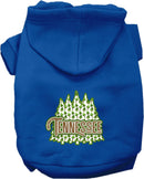 Pet Dog & Cat Screen Printed Hoodie for Medium to Large Pets (Sizes 2XL-6XL), "Tennessee Woodland Trees"