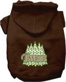 Pet Dog & Cat Screen Printed Hoodie for Medium to Large Pets (Sizes 2XL-6XL), "Tennessee Woodland Trees"