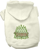 Pet Dog & Cat Screen Printed Hoodie for Medium to Large Pets (Sizes 2XL-6XL), "Vermont Woodland Trees"