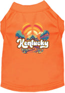 Pet Dog & Cat Screen Printed Shirt for Small to Medium Pets (Sizes XS-XL), "Kentucky Groovy Summit"