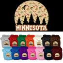 Pet Dog & Cat Screen Printed Hoodie for Medium to Large Pets (Sizes 2XL-6XL), "Minnesota Under The Stars"