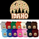 Pet Dog & Cat Screen Printed Hoodie for Medium to Large Pets (Sizes 2XL-6XL), "Idaho Under The Stars"