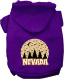 Pet Dog & Cat Screen Printed Hoodie for Medium to Large Pets (Sizes 2XL-6XL), "Nevada  Under The Stars"