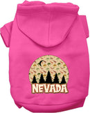 Pet Dog & Cat Screen Printed Hoodie for Medium to Large Pets (Sizes 2XL-6XL), "Nevada  Under The Stars"