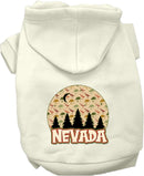 Pet Dog & Cat Screen Printed Hoodie for Medium to Large Pets (Sizes 2XL-6XL), "Nevada  Under The Stars"