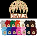 Pet Dog & Cat Screen Printed Hoodie for Medium to Large Pets (Sizes 2XL-6XL), "Nevada  Under The Stars"