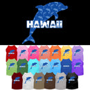 Pet Dog & Cat Screen Printed Shirt for Small to Medium Pets (Sizes XS-XL), "Hawaii Blue Dolphins"