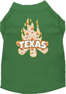 Pet Dog & Cat Screen Printed Shirt for Small to Medium Pets (Sizes XS-XL), "Texas Around The Campfire"