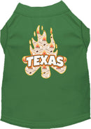 Pet Dog & Cat Screen Printed Shirt for Medium to Large Pets (Sizes 2XL-6XL), "Texas Around The Campfire"