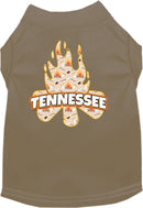 Pet Dog & Cat Screen Printed Shirt for Small to Medium Pets (Sizes XS-XL), "Tennessee Around The Campfire"