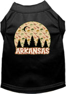 Pet Dog & Cat Screen Printed Shirt for Medium to Large Pets (Sizes 2XL-6XL), "Arkansas Under The Stars"