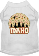 Pet Dog & Cat Screen Printed Shirt for Medium to Large Pets (Sizes 2XL-6XL), "Idaho Under The Stars"