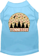 Pet Dog & Cat Screen Printed Shirt for Small to Medium Pets (Sizes XS-XL), "Tennessee Under The Stars"