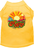 Pet Dog & Cat Screen Printed Shirt for Small to Medium Pets (Sizes XS-XL), "Maine Mellow Mountain"