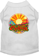 Pet Dog & Cat Screen Printed Shirt for Medium to Large Pets (Sizes 2XL-6XL), "Montana Mellow Mountain"