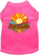 Pet Dog & Cat Screen Printed Shirt for Medium to Large Pets (Sizes 2XL-6XL), "New Mexico Mellow Mountain"