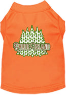 Pet Dog & Cat Screen Printed Shirt for Medium to Large Pets (Sizes 2XL-6XL), "Rhode Island Woodland Trees"