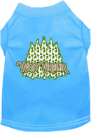 Pet Dog & Cat Screen Printed Shirt for Small to Medium Pets (Sizes XS-XL), "West Virginia Woodland Trees"