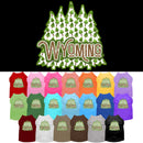 Pet Dog & Cat Screen Printed Shirt for Small to Medium Pets (Sizes XS-XL), "Wyoming Woodland Trees"