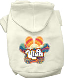 Pet Dog & Cat Screen Printed Hoodie for Medium to Large Pets (Sizes 2XL-6XL), "Utah Groovy Summit"